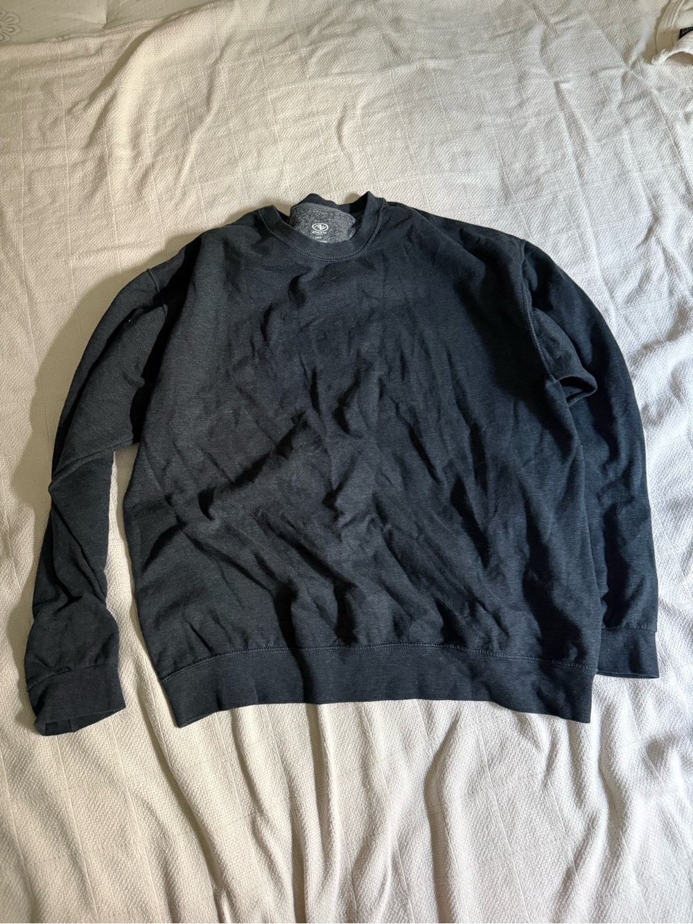 Athletic Works Black Men's Crewneck Pullover Sweater